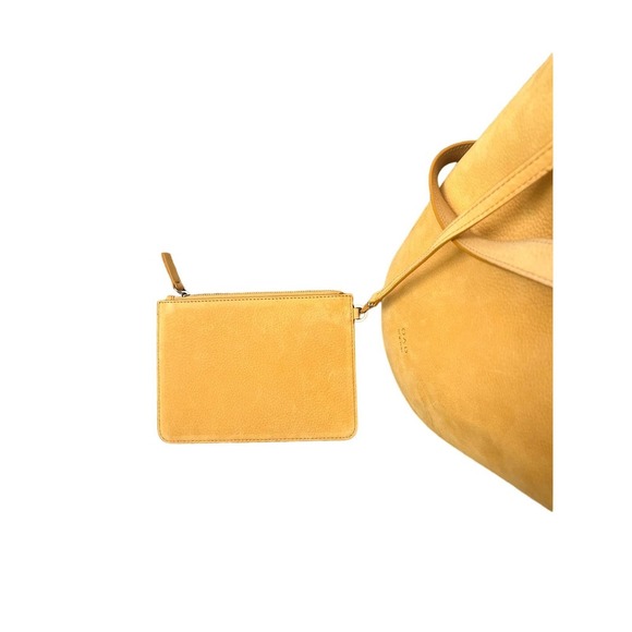 OAD Calf Dome Bucket Bag - Yellow - Picture 9 of 10